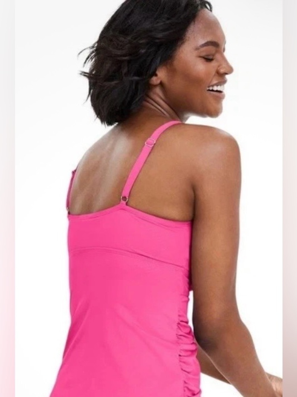 Anne Cole Orchid Twist Front
Underwire Tankini Swim Top - Picture 4 of 8